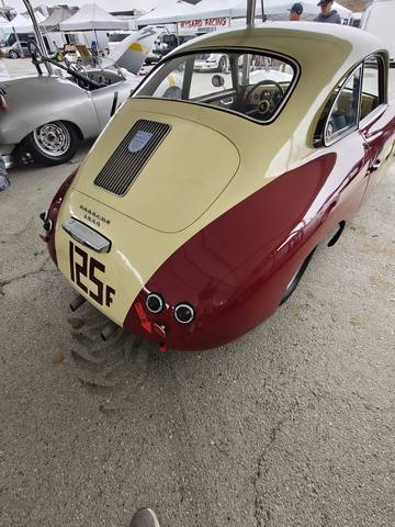 Three 356s: Porsche's First Car in the Laguna Seca Paddock