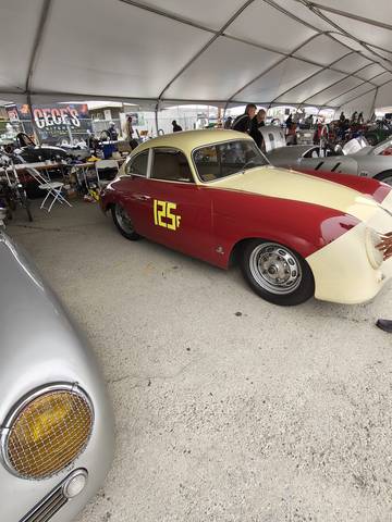 Three 356s: Porsche's First Car in the Laguna Seca Paddock